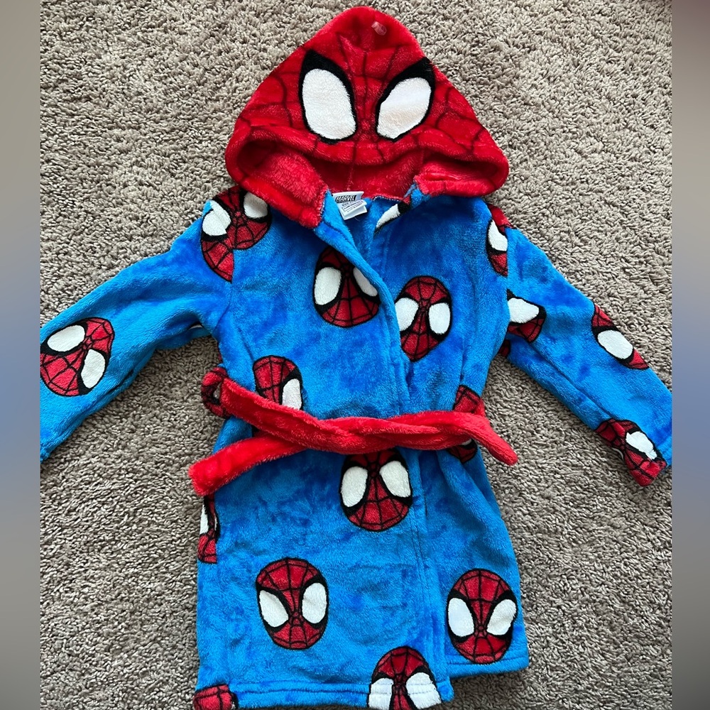 Marvel Spider-Man Kids Robe 2T/3T